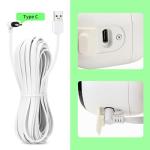 ALERTCAM 2-Pack 30ft Waterproof Charging Cable for Arlo