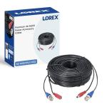 Lorex 4K 60ft Power Video Cable for Cameras