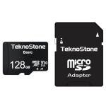 TEKNOSTONE 128GB Micro SDXC Card with Adapter