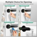 Evanshow Biometric Fingerprint Door Lock with Keypad
