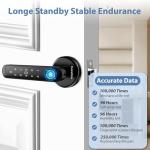 Evanshow 5-in-1 Biometric Fingerprint Door Lock