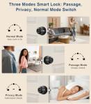 Smart Fingerprint Door Lock with Keypad and App
