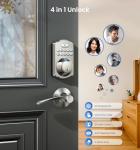 Veise Keyless Fingerprint Door Lock with Keypad