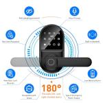 Smart Keypad Door Lock with Fingerprint and App Control