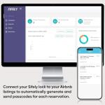 Smart Fingerprint Deadbolt Lock with Keypad Access