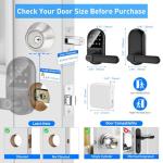 Smart Keypad Door Lock with Fingerprint and App Control