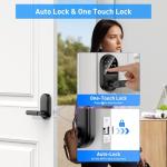 Smart Keypad Door Lock with Fingerprint and App Control
