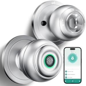 Smart Fingerprint Door Lock with App Control