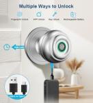 Smart Fingerprint Door Lock with App Control