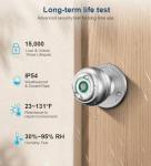 Smart Fingerprint Door Lock with App Control