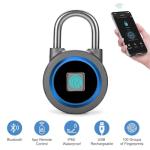 Smart Fingerprint Padlock with Bluetooth and App