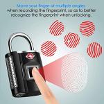 Smart Fingerprint Lock for Travel and Home Use