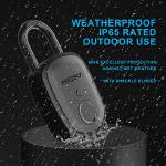 Smart Fingerprint Padlock with Key Backup