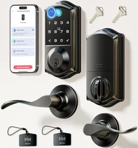 Veise VE017-L Keyless Fingerprint Smart Lock Set