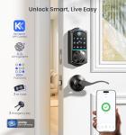 Veise VE017-L Keyless Fingerprint Smart Lock Set