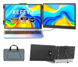 KEFEYA 14" FHD Portable Laptop Screen Extender