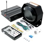 200W 12V Emergency Siren PA System with Remote