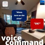 Wireless Smart Alarm with 110 dB Alerts