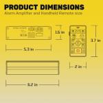 200W 12V Emergency Siren PA System with Remote