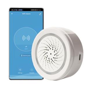 Smart Wi-Fi Siren Alarm with Remote Control