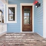 Wireless Motion Sensor Alarm with Siren and Remote