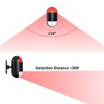 Wireless Motion Sensor Alarm with Siren and Remote