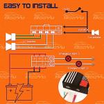 BooYu 12V 400W Emergency Siren PA System
