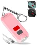 Rechargeable Personal Safety Alarm Keychain for Women
