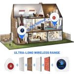 Nestling Wireless Caregiver Pager and SOS Call Button