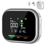 6-in-1 Carbon Monoxide and Gas Leak Detector