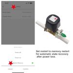 Smart WiFi Ball Valve Water Shutoff Controller