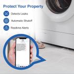 Smart Water Shutoff Valve with Leak Sensor