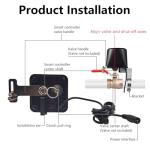Smart WiFi Ball Valve Water Shutoff Controller