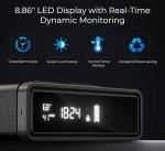 Smart Biometric Gun Safe with Wireless Charging & LED Display