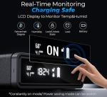 Smart Biometric Gun Safe with Wireless Charging & LED Display