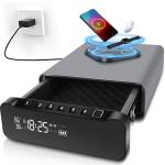 Biometric Fingerprint Gun Safe with Wireless Charging