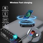 Biometric Fingerprint Gun Safe with Wireless Charging