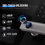 Smart Biometric Fingerprint Home Safe with Voice Prompt