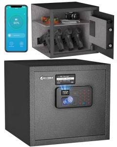 Billconch Smart Gun Safe with Quick Access Unlock