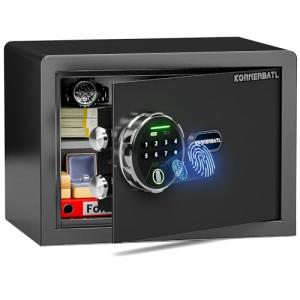 KornerBatl Smart Fingerprint Safe with LED Light