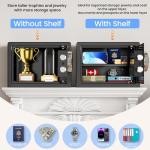 KornerBatl Smart Fingerprint Safe with LED Light