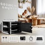 KornerBatl Smart Fingerprint Safe with LED Light