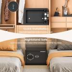 KornerBatl Smart Fingerprint Safe with LED Light