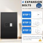 23.62" Tall Home Safe with Smart Alert System