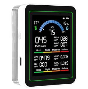 10-in-1 Indoor Smart Air Quality Monitor