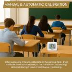 Indoor CO2 Air Quality Monitor and Meter