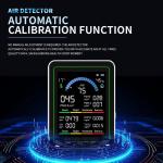 Portable 10-in-1 Indoor Air Quality Monitor