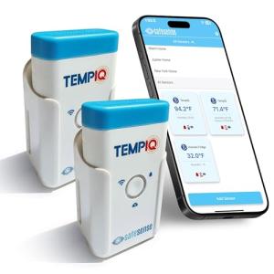 TEMPIQ WiFi Temperature & Humidity Sensor 2-Pack