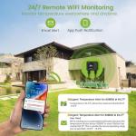 MOCREO WiFi Fridge Thermometer with App Alerts