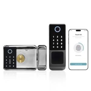 Smart Double Gate Lock with Keypad & Fingerprint